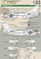 1/32 32-33:  Vought A-7 Corsair II stencils